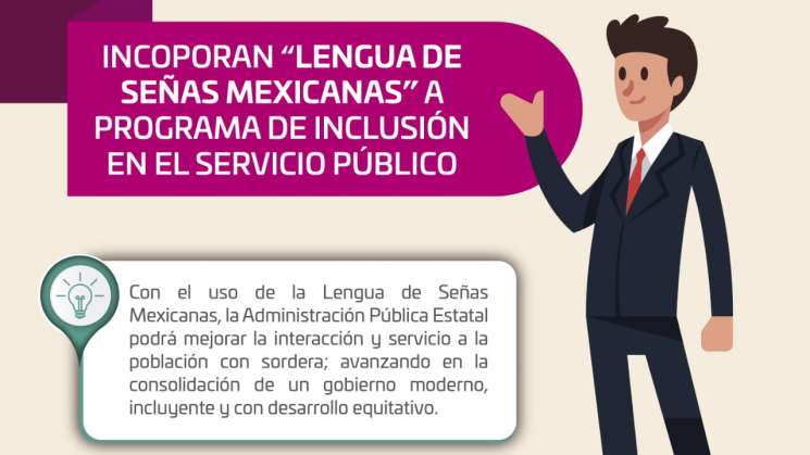 Incorporan Lengua de Señas Mexicanas en el servicio público