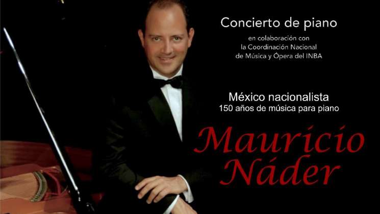 Se presenta Mauricio Náder en Centro Cultural Santo Domingo 