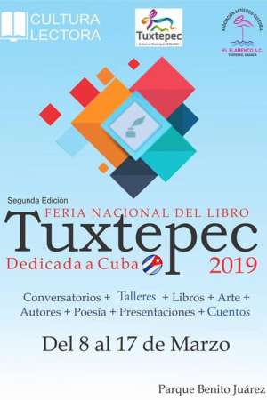 Feria nacional del libro Tuxtepec