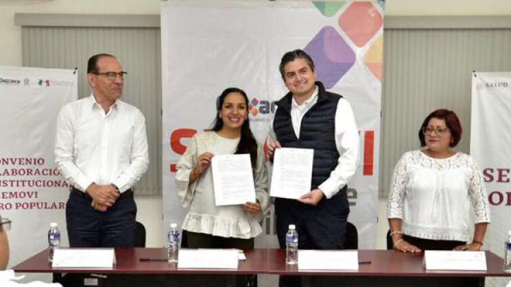 Signa Semovi convenio de colaboración con el Seguro Popular