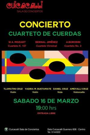 Concierto cuarteto de cuerdas