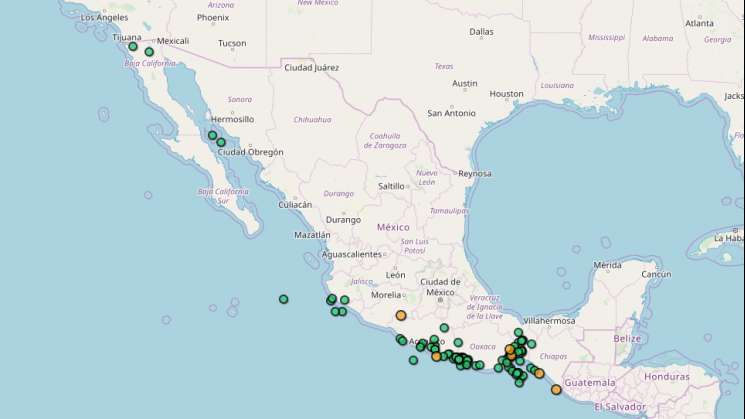 Hubo 61 sismos de magnitud menor a 4.1 en varios estados