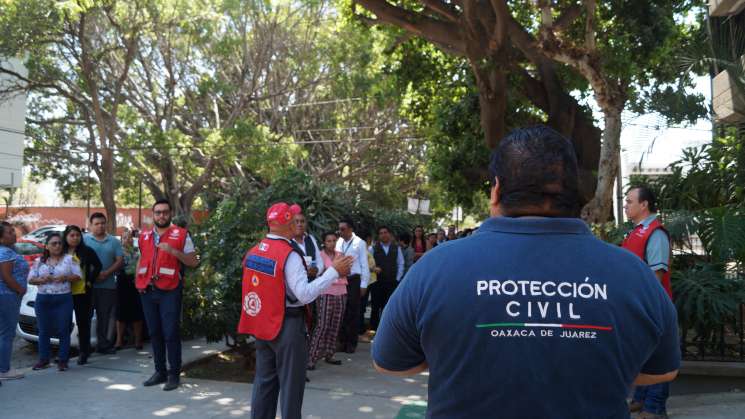 Promueve capital, cultura de prevención ante sismos