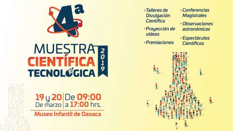 Organizan 4ª Muestra Científica y Tecnológica