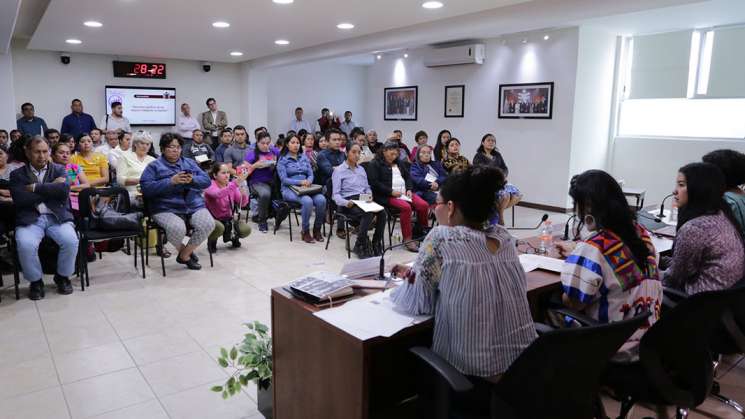 Realiza Conversatorio Derechos políticos de las mujeres indígena