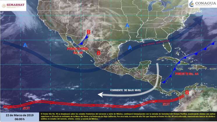 Pronostican lluvias en regiones de Oaxaca