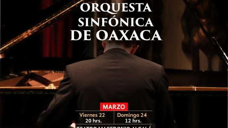 Este viernes y domingo, la Orquesta Sinfónica de Oaxaca