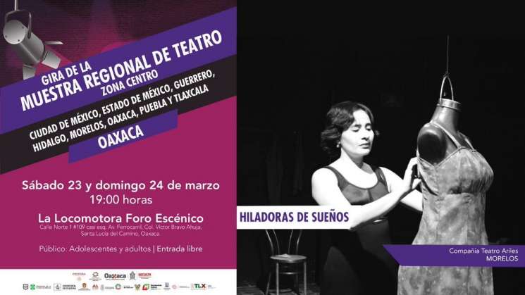 Concluye Muestra Regional de Teatro en Oaxaca