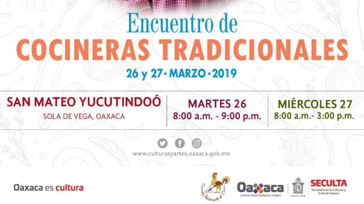 Invitan al encuentro de cocineras tradicionales en la Sierra Sur