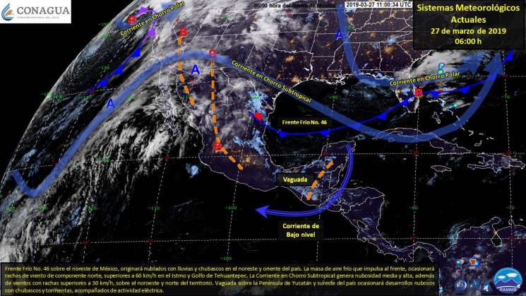 Seguirá clima caluroso y lluvias por la tarde en Oaxaca