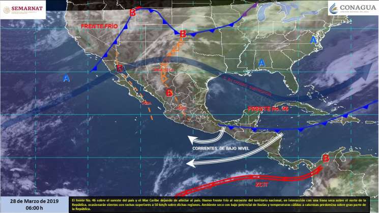 Anuncian ambiente caluroso y baja potencial de lluvias en Oaxaca