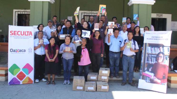 Dotar de libros a todas las bibliotecas, misión de la Seculta