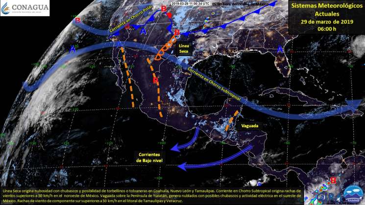 Anuncian cielo despejado, Ambiente caluroso y vientos en Oaxaca