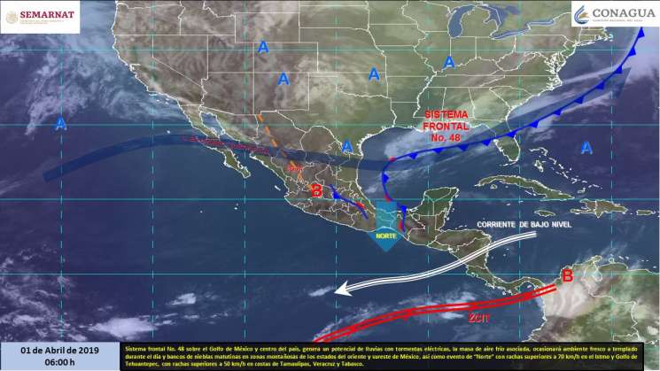 Anuncian nublados y altas temperaturas en Oaxaca