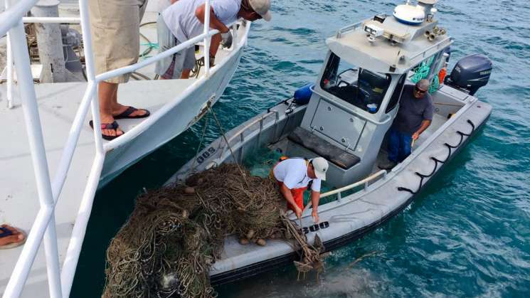 Semart retira redes ilegales en los Cabos Baja California