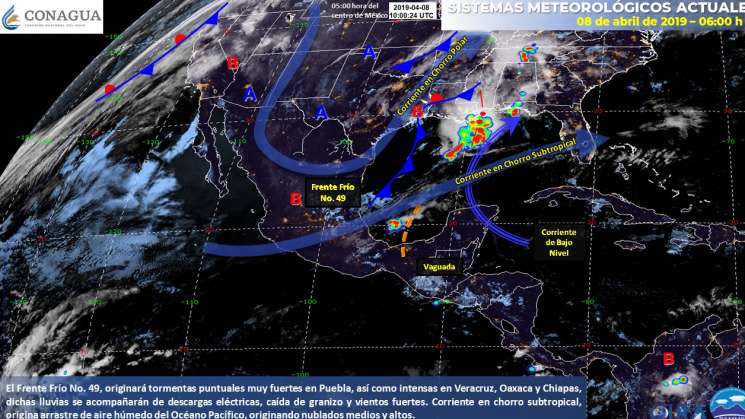 Anuncian clima caluroso, por la tarde lluvias y vientos en Oaxaca