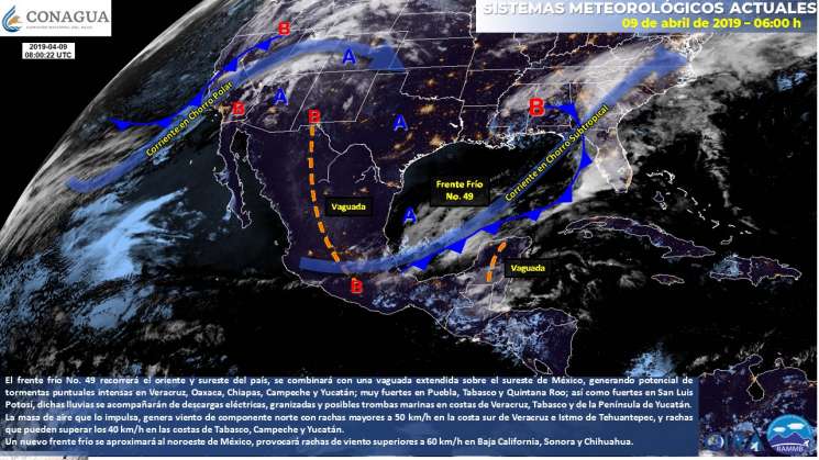 Anuncian nublados y lluvias intensas en Oaxaca