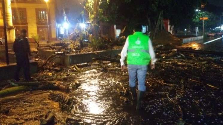 Se mantiene operativo por daños de lluvias en capital oaxaqueña