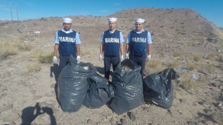 Realiza SEMAR campañas de limpieza en playas de México