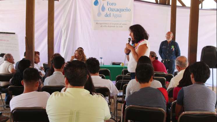 Realizan la 54 Asamblea del Foro Oaxaqueño del Agua.  