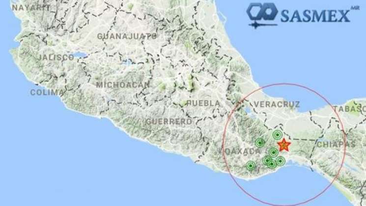 Sin daños por sismo 5 en Matías Romero 