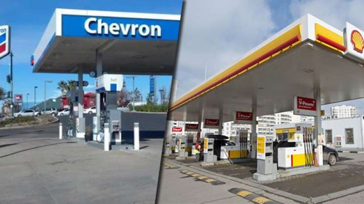 Gasolineras Chevron y Shell las mas careras