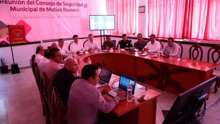 Municipios y Fiscalía fortalecen la seguridad en Matías Romero