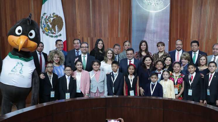 Celebra TEPJF Día del Niñ@ con sesión del Tribunal Electoral