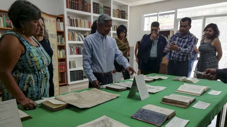 Obras de Alexander von Humboldt en biblioteca del IEEPO