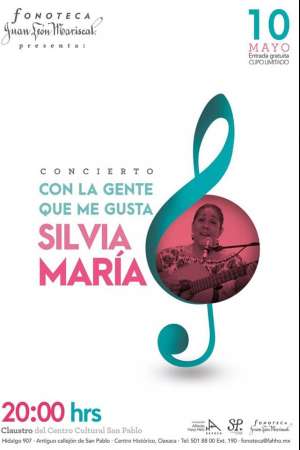 Concierto con Silvia Maria en el CCSP