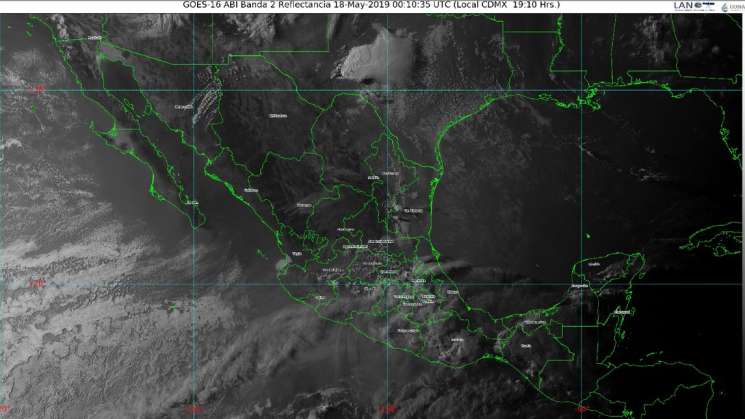 Pronostican nublados y lluvias por la tarde en Oaxaca