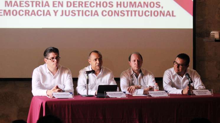 Inauguran maestría en “Derechos Humanos, Democracia y Justicia