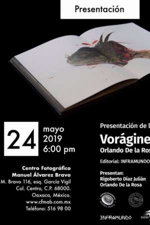  Presentación del libro: “Vorágine” de Orlando de la Rosa