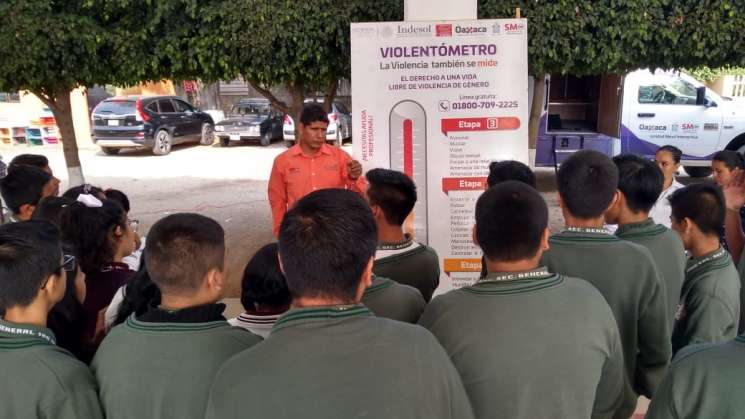 Realizan Jornada Juvenil para Eliminar Violencia en Noviazgo   