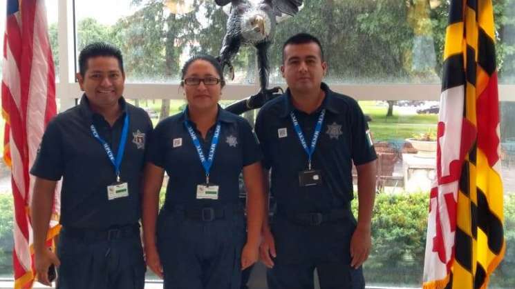 Custodios oaxaqueños reciben instrucción en Estados Unidos