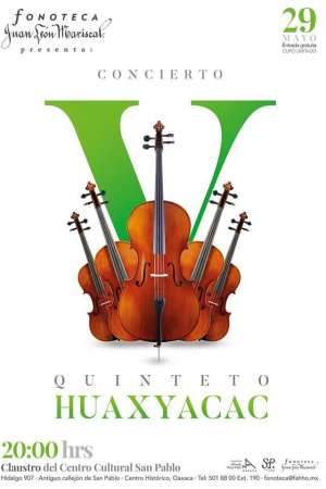  Concierto: Quinteto Huaxyacac