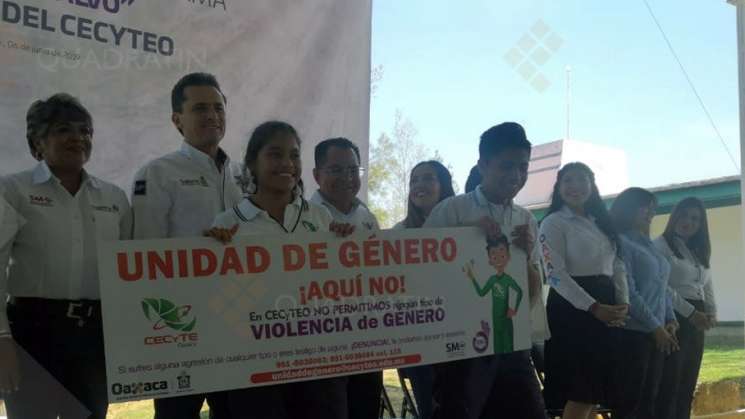 Ponen en marcha Mujeres a Salvo en edificios del Cecyteo