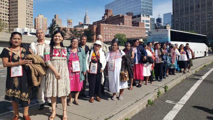 IOAM presenta Programa Guelaguetza Familiar en Nueva York, EU