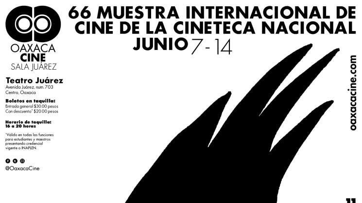 Llega a Oaxaca la 66 Muestra Internacional de Cine 