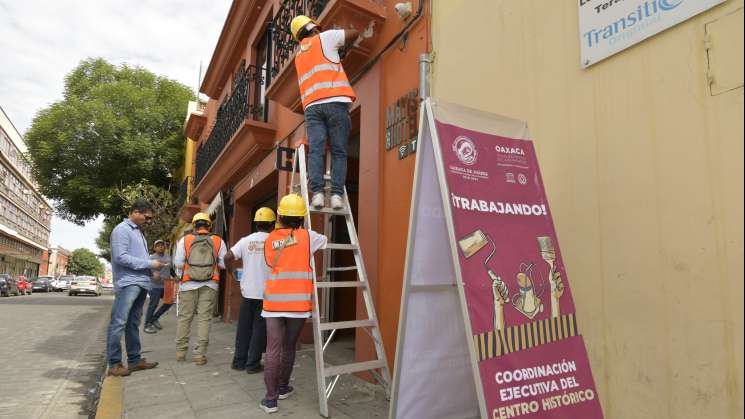 Ayuntamiento y ciudadanía  dan color al Centro Histórico