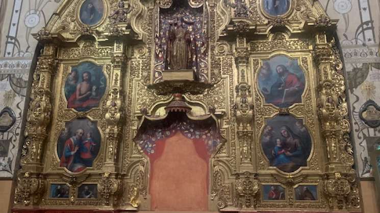 Entrega Inpac restauración de retablo del siglo XVIII: Seculta