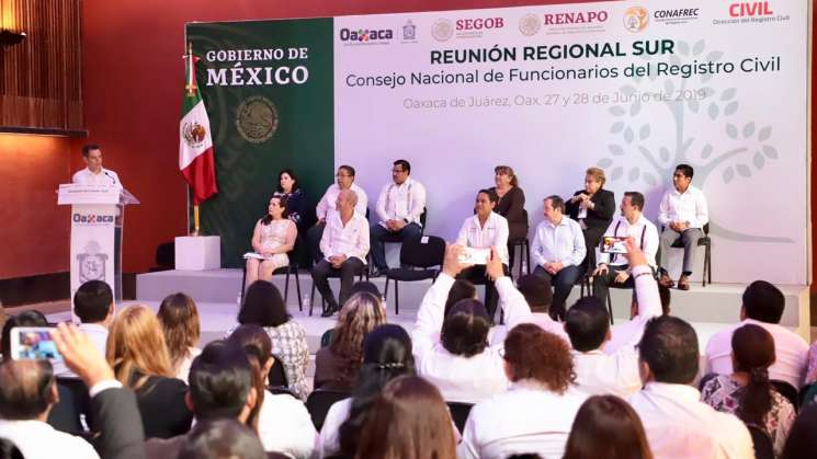 Oaxaca referente nacional en servicios registrales 