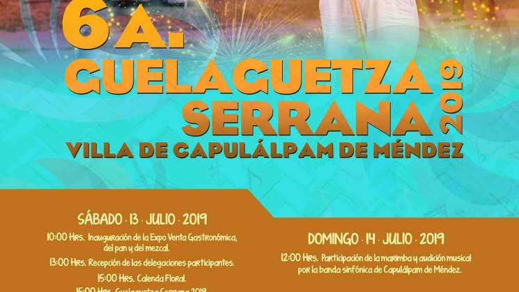  Invita Capulálpam de Méndez a Guelaguetza Serrana 2019