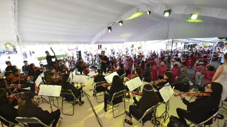 Se consolida la Orquesta Sinfónica Infantil y Juvenil del IEEPO