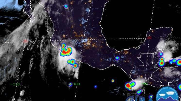 Anuncian nublados y lluvias en regiones de Oaxaca