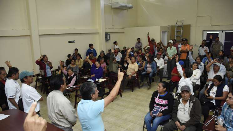 Capital oaxaqueña renovará  Comités de Vida Vecinal