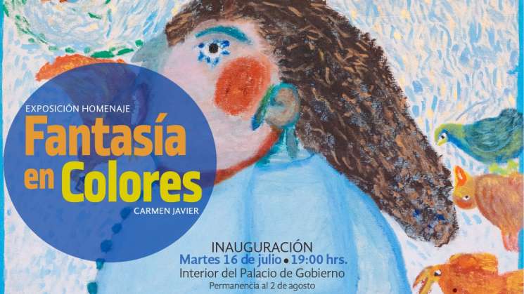 Invita Seculta a la exposición Fantasía en Colores