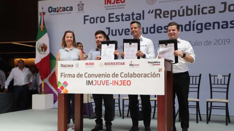  Juventud oaxaqueña, agente de cambio para estado y nación: AMH