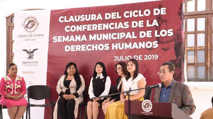 Concluye “Semana Municipal de los Derechos Humanos”,