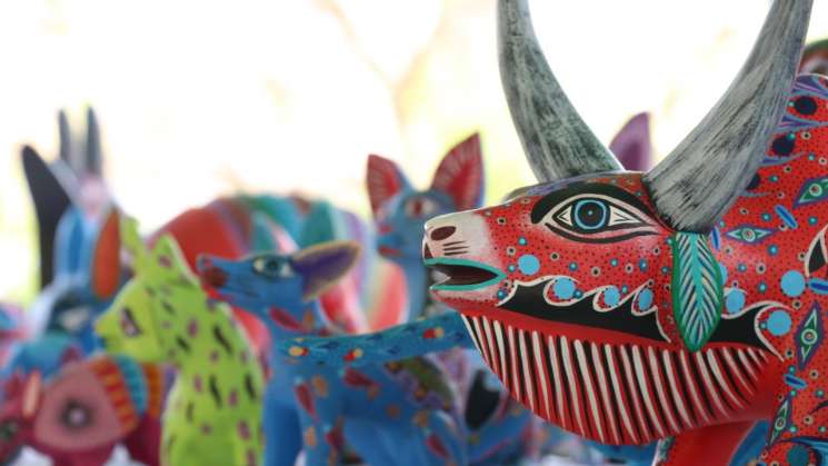 Arrazola se vestirá de colores con la Expo Artesanal de Alebrijes